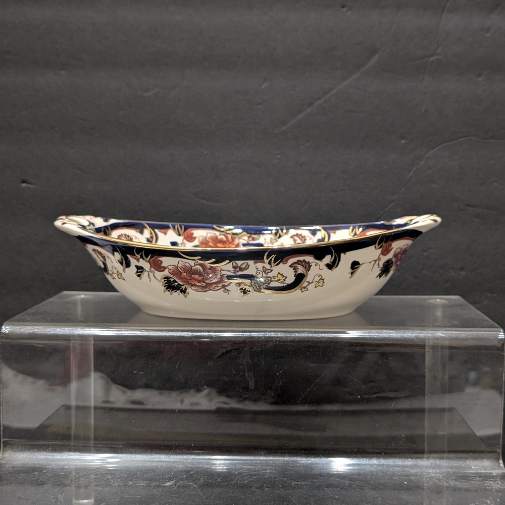 Masons Mandalay oval bowl/ Serving dish. Printed and hand painted